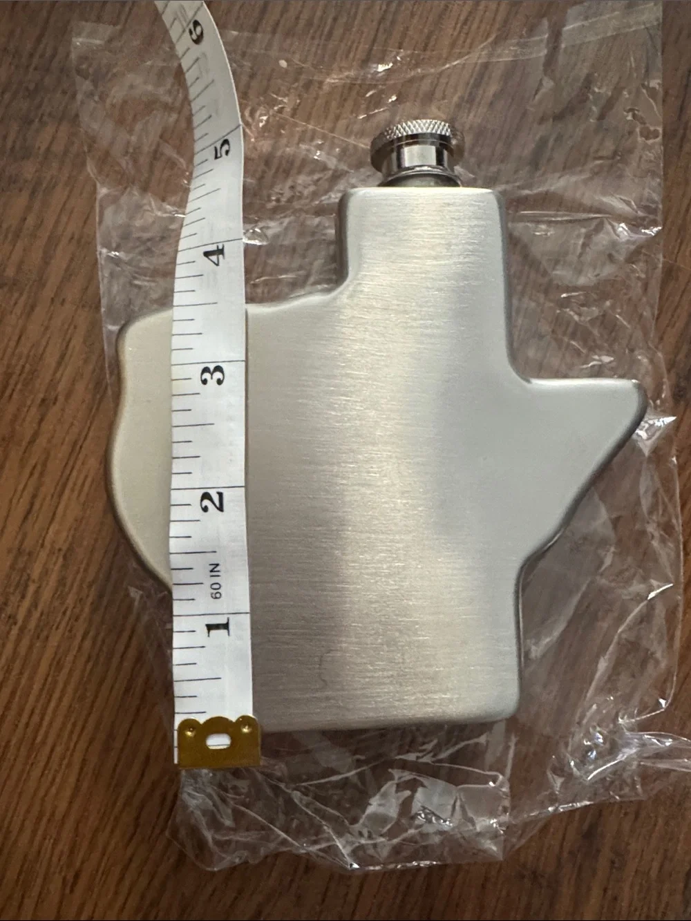 Stainless Steel Texas-Shaped Flask C1.B.1R